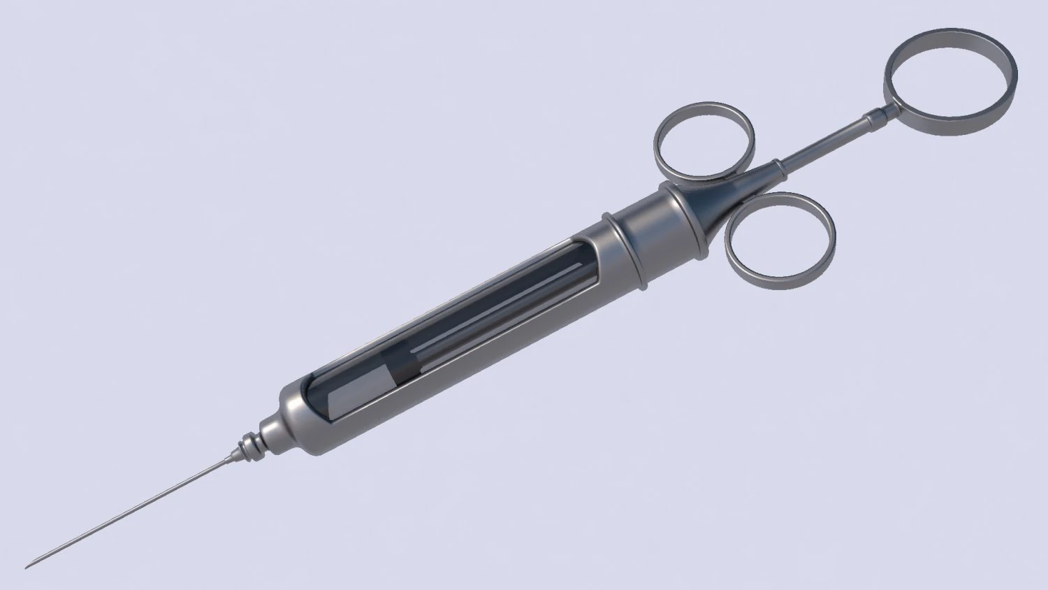 vintage syringe 3D Model .c4d .max .obj .3ds .fbx .stl .blend