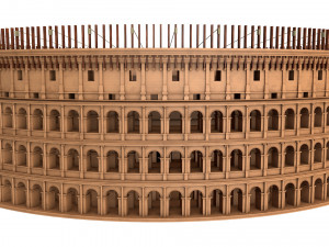 roman colosseum Modèle 3D