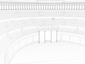 roman colosseum Modèle 3D