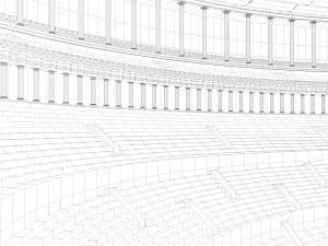 roman colosseum 3D Model
