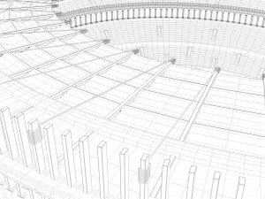 roman colosseum Modèle 3D