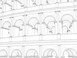 roman colosseum Modèle 3D