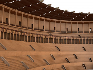 roman colosseum Modèle 3D