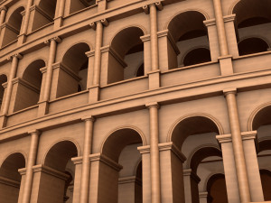 roman colosseum Modèle 3D