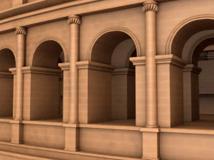 roman colosseum 3D Model
