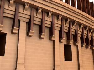 roman colosseum Modèle 3D