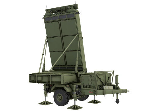 ANTPS-80 GroundAir Task Oriented Radar 3D Model