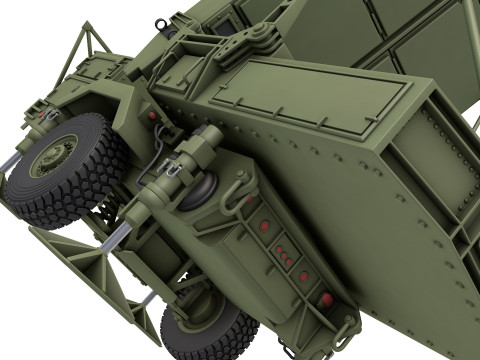 ANTPS-80 GroundAir Task Oriented Radar 3D 모델