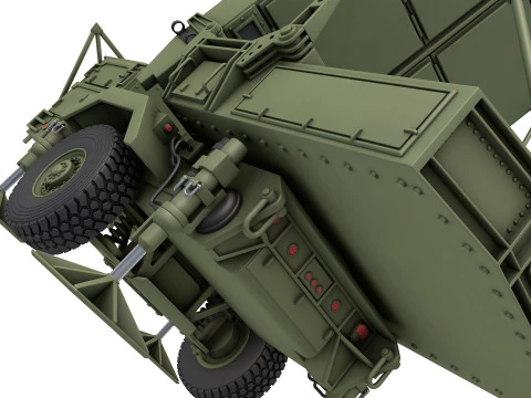 ANTPS-80 GroundAir Task Oriented Radar 3D Model