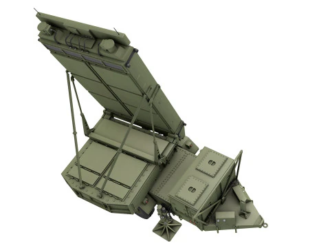 ANTPS-80 GroundAir Task Oriented Radar 3D Model