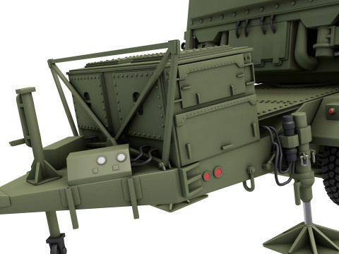ANTPS-80 GroundAir Task Oriented Radar 3D 모델