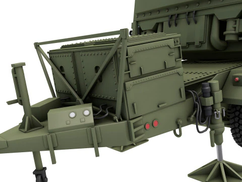 ANTPS-80 GroundAir Task Oriented Radar 3D Model