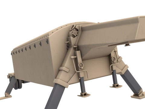 ANTPY-2 Transportable Radar 3D मॉडल
