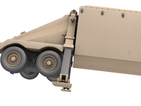 ANTPY-2 Transportable Radar 3D मॉडल
