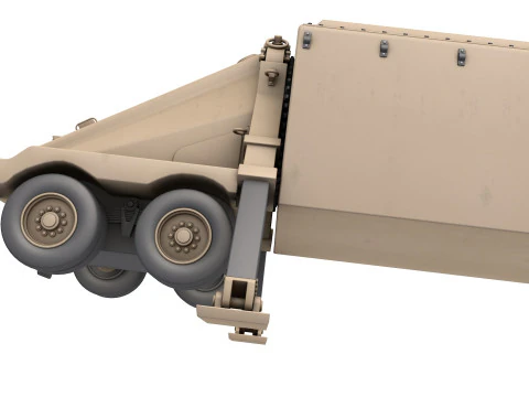 ANTPY-2 Transportable Radar 3D Model