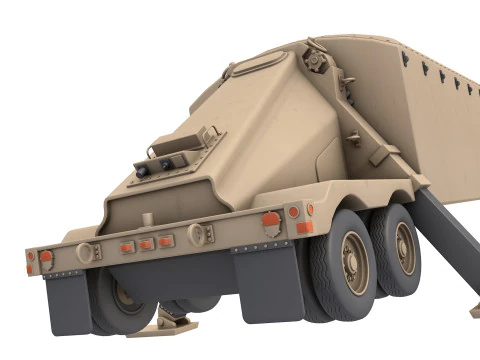 ANTPY-2 Transportable Radar 3D Model