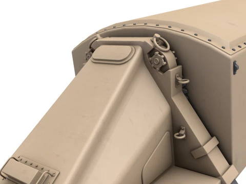 ANTPY-2 Transportable Radar 3D Model