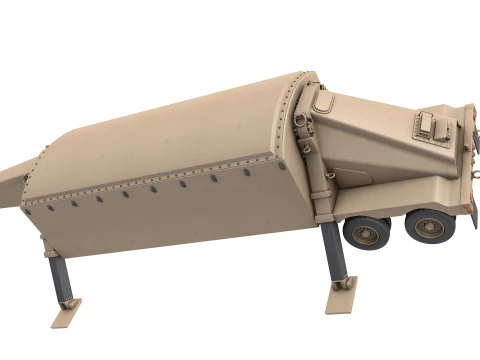 ANTPY-2 Transportable Radar 3D Model