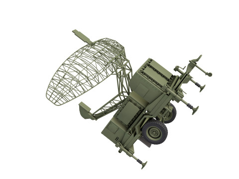 AN MPQ-50 - PAR Radar 3D Модель
