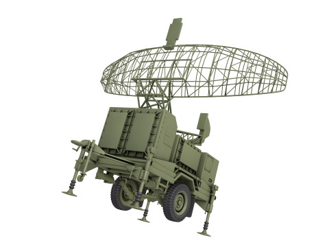 AN MPQ-50 - PAR Radar 3D Модель