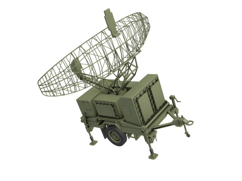 AN MPQ-50 - PAR Radar 3D Модель