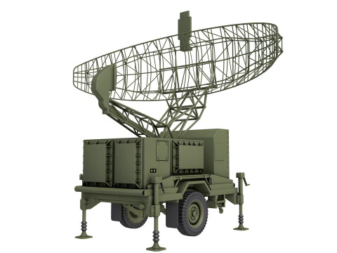 AN MPQ-50 - PAR Radar 3D Model