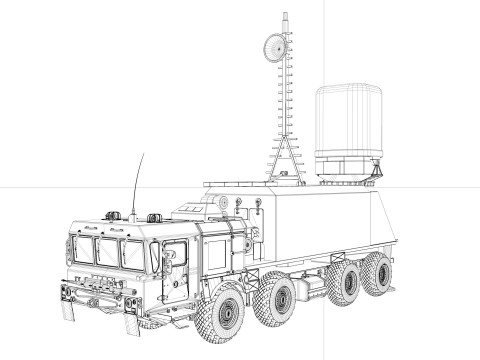 Monolit-B coastal system 3D Model