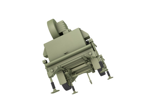 Radar AN MPQ 46 Modèle 3D