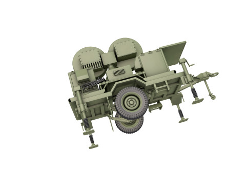 Radar AN MPQ 46 Modèle 3D