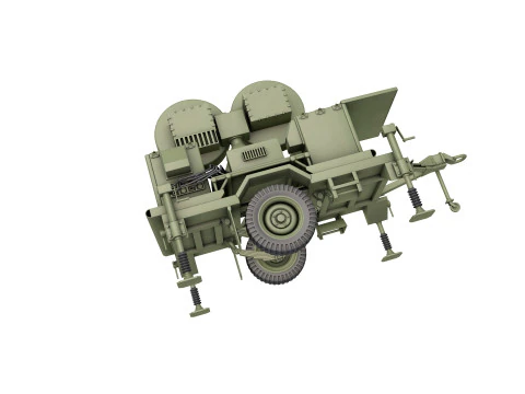 Radar AN MPQ 46 3D Model