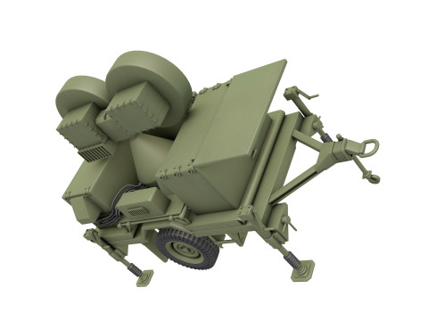 Radar AN MPQ 46 Modèle 3D