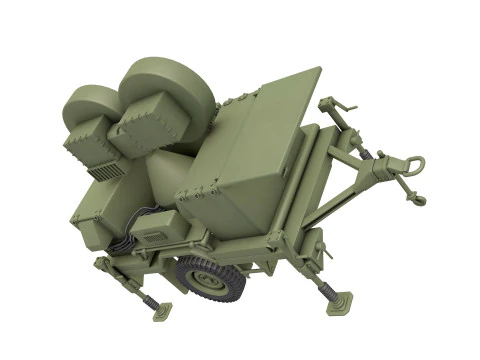 Radar AN MPQ 46 3D Model