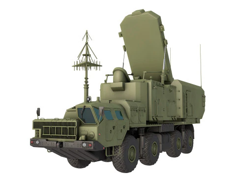 Tapa B con solapa de radar 5N63S Modelo 3D