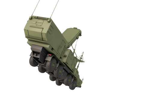 5N63S Radar Flap Lid B 3D 模型