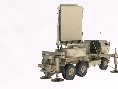 ANTPQ-53 Radar 3D Model