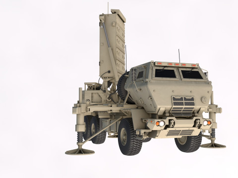 ANTPQ-53 Radar Modèle 3D