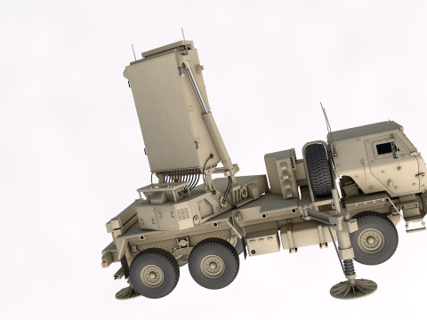 ANTPQ-53 Radar Modèle 3D