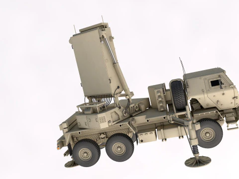 ANTPQ-53 Radar 3D Model
