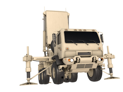 ANTPQ-53 Radar 3D Модель