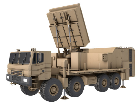 Bavar-373 engagement radar 3D मॉडल