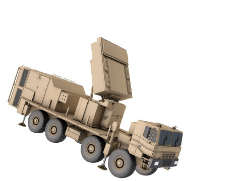 Bavar-373 engagement radar Model 3D