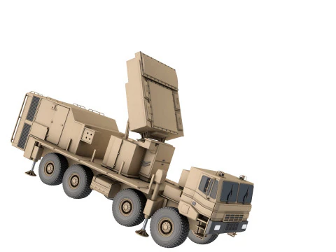 Bavar-373 engagement radar 3D Model