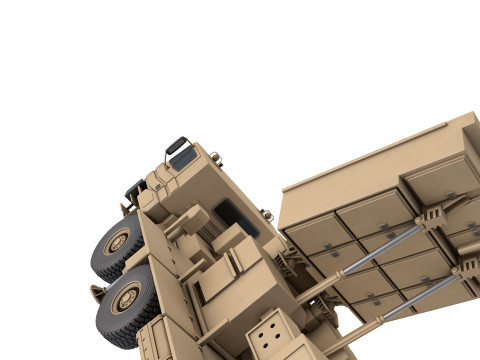 Bavar-373 engagement radar Model 3D