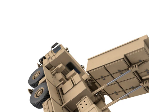 Bavar-373 engagement radar 3D Model