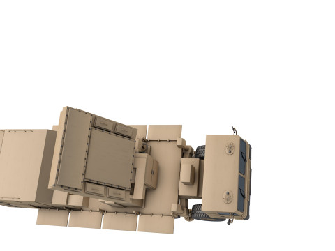 Bavar-373 engagement radar Model 3D