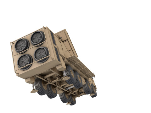 Bavar-373 engagement radar Model 3D