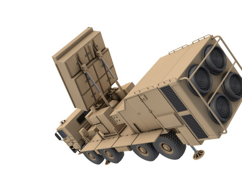 Bavar-373 engagement radar Model 3D