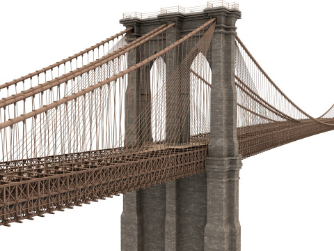 Brooklyn Bridge Modelo 3D