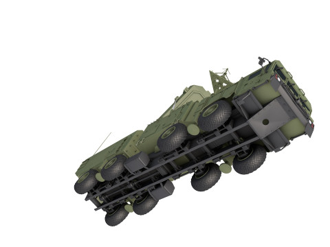 92N6E Grave Stone Radar Modèle 3D