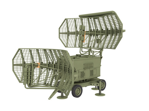P-37 Radar 3D मॉडल